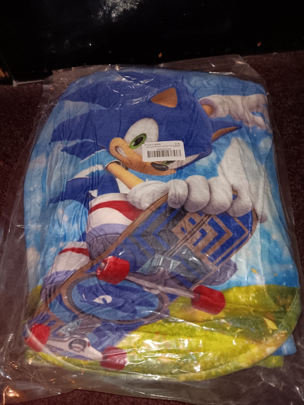 Blue Sonic Bathroom Set